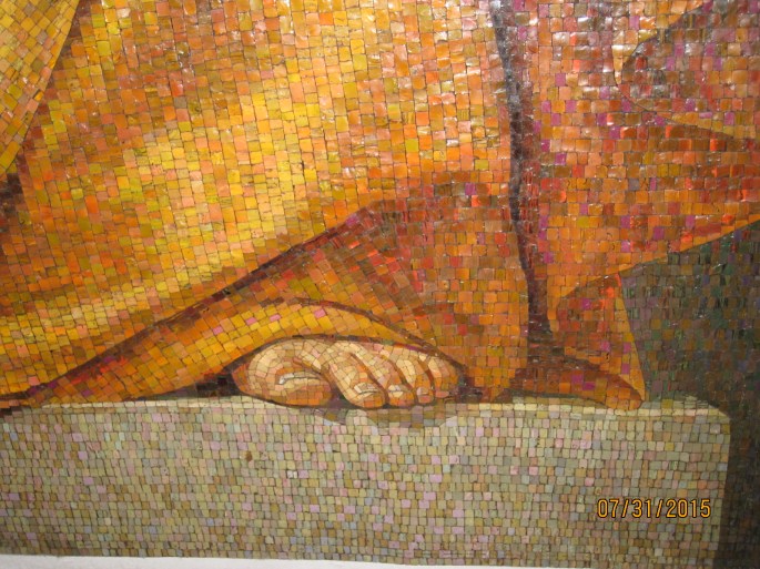 St Petersburg, Russia mosaic