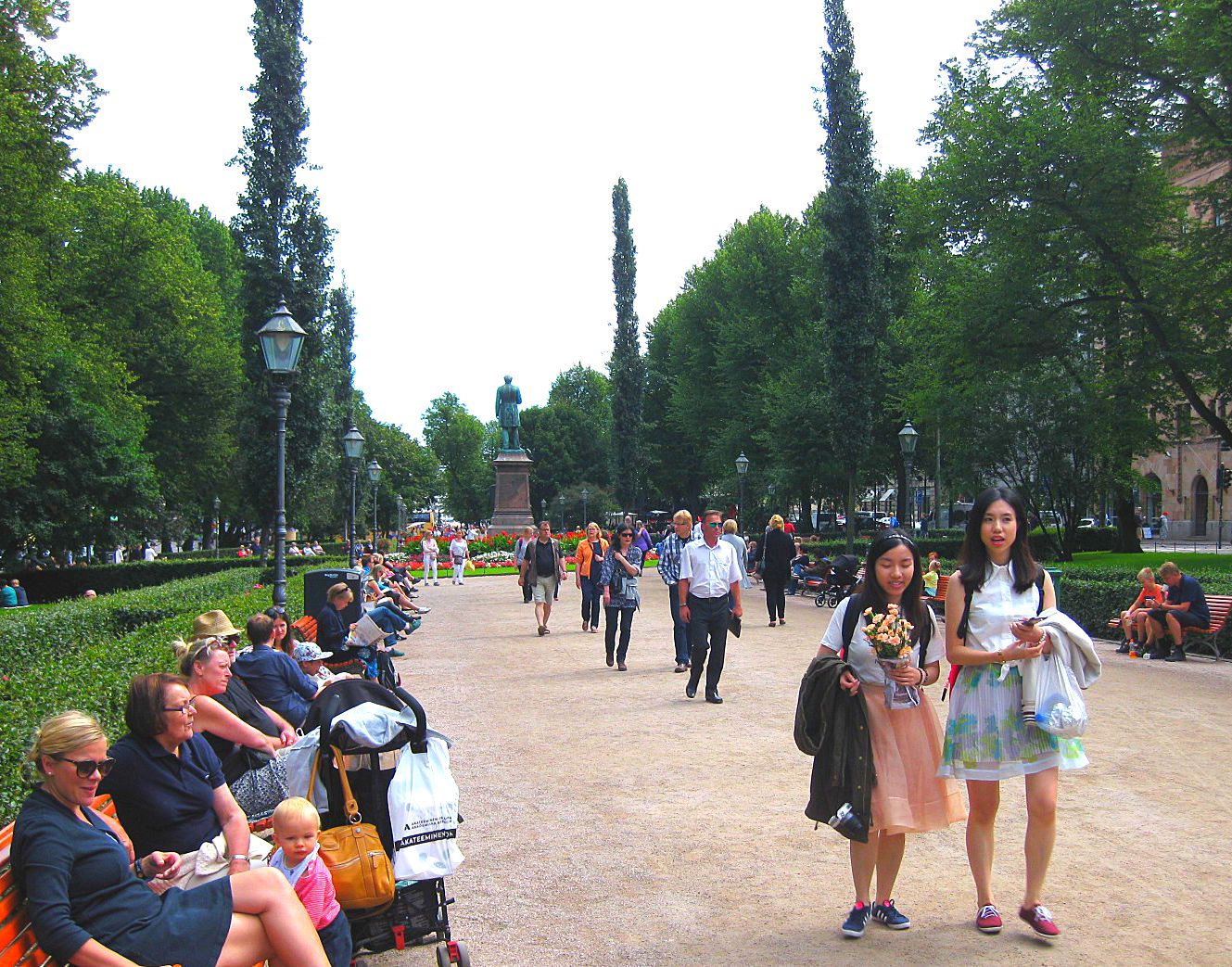 A walk in the park, Helsinki