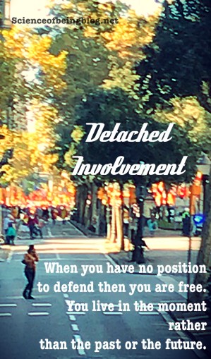 Detached involvement