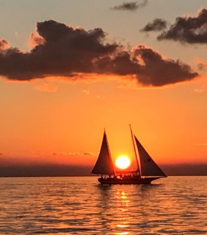 Sailing sunset; Key West 2018